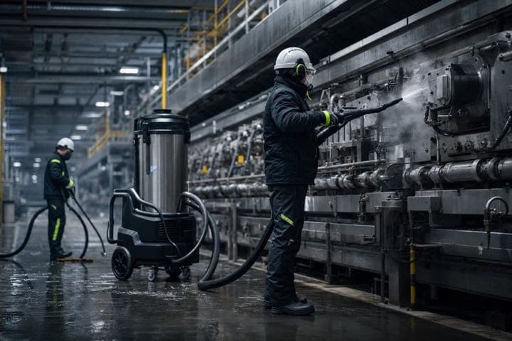Очищення промислового обладнання